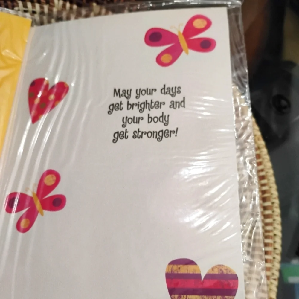 2 Get Well Soon Greeting Cards NEW